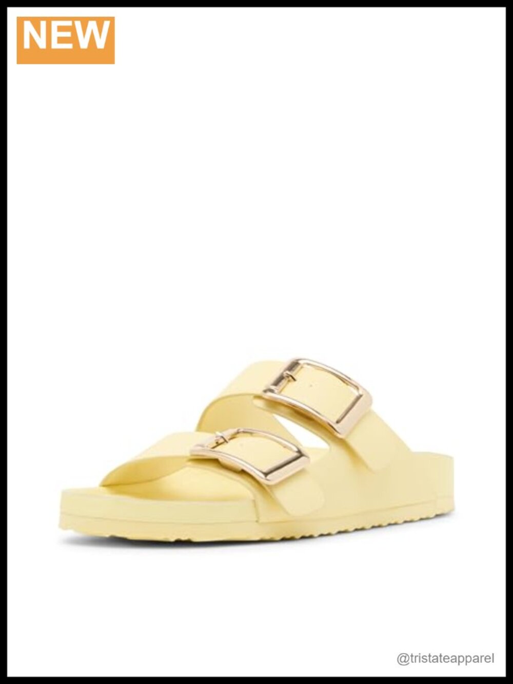Madden Girl Bodiee Women's Slide Sandals PU Adjustable Slingback Casual